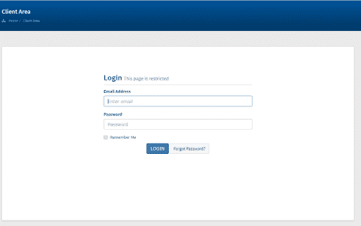 login panel smart stb